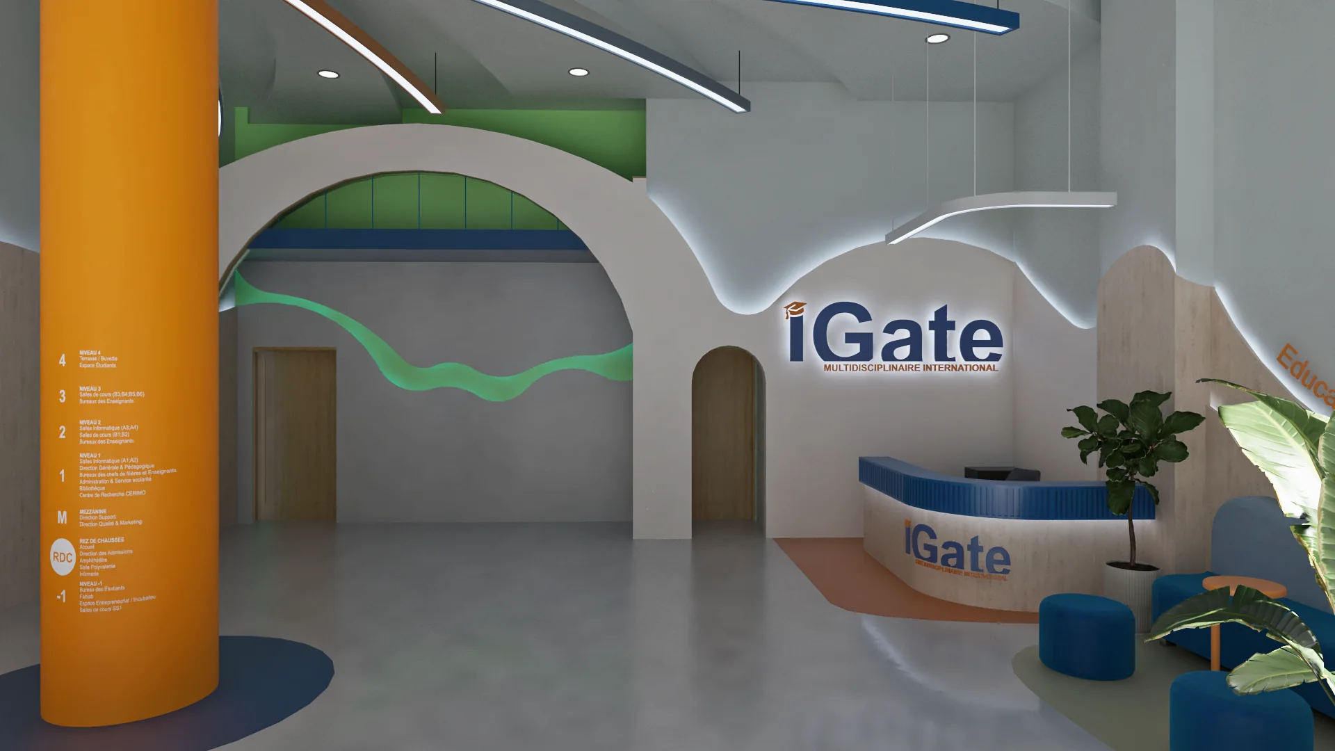Vue 3 — École iGATE Aïn Sebaâ