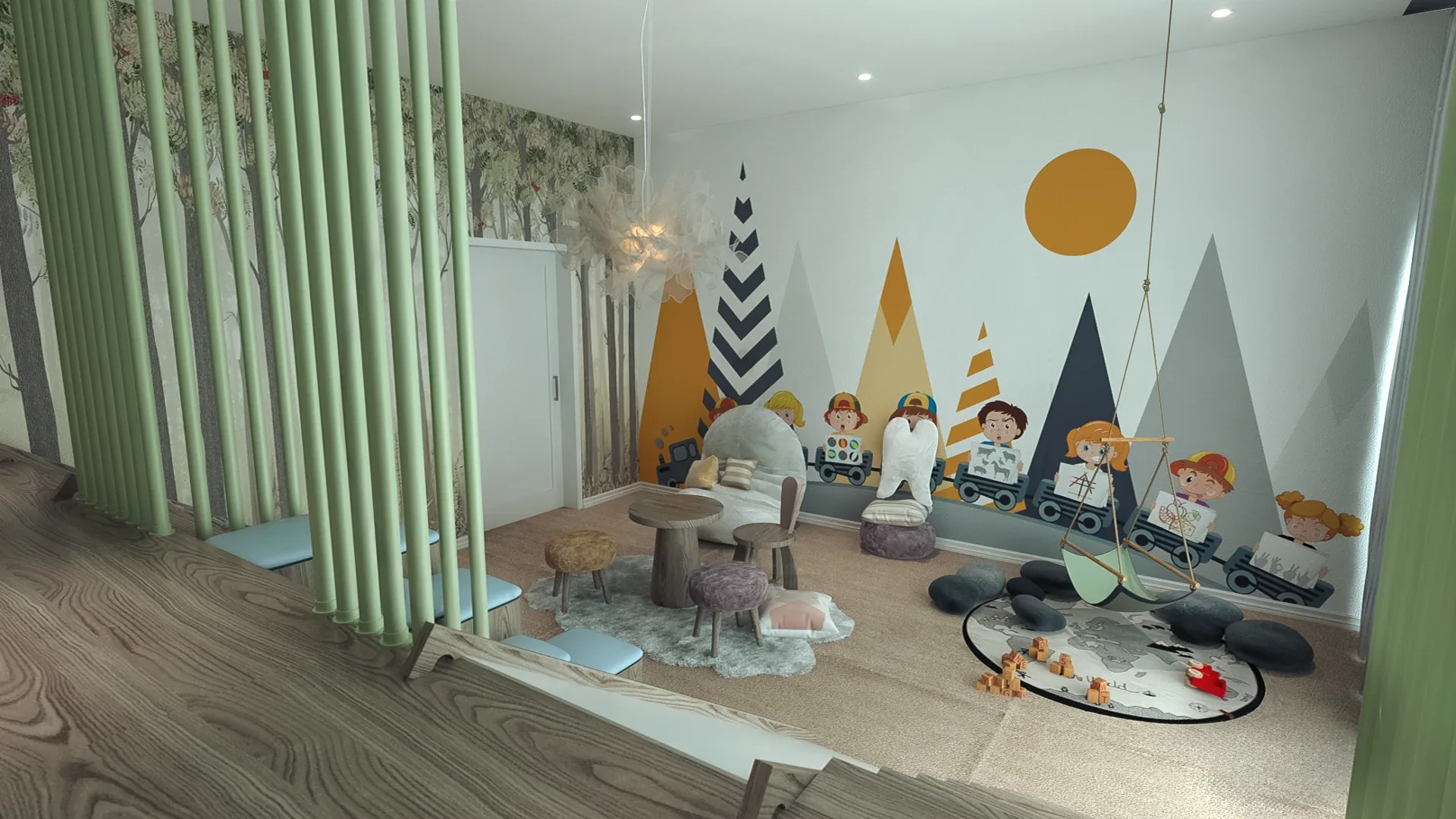 Vue 3 — Club enfants Casablanca