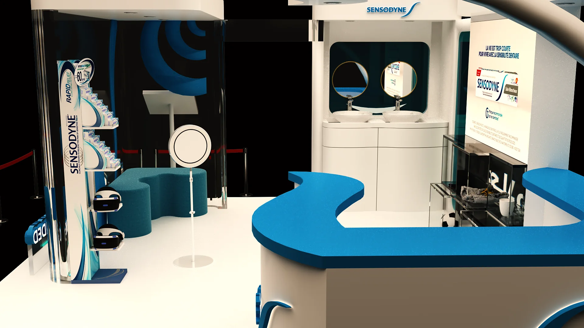 Vue 5 — Stand Sensodyne