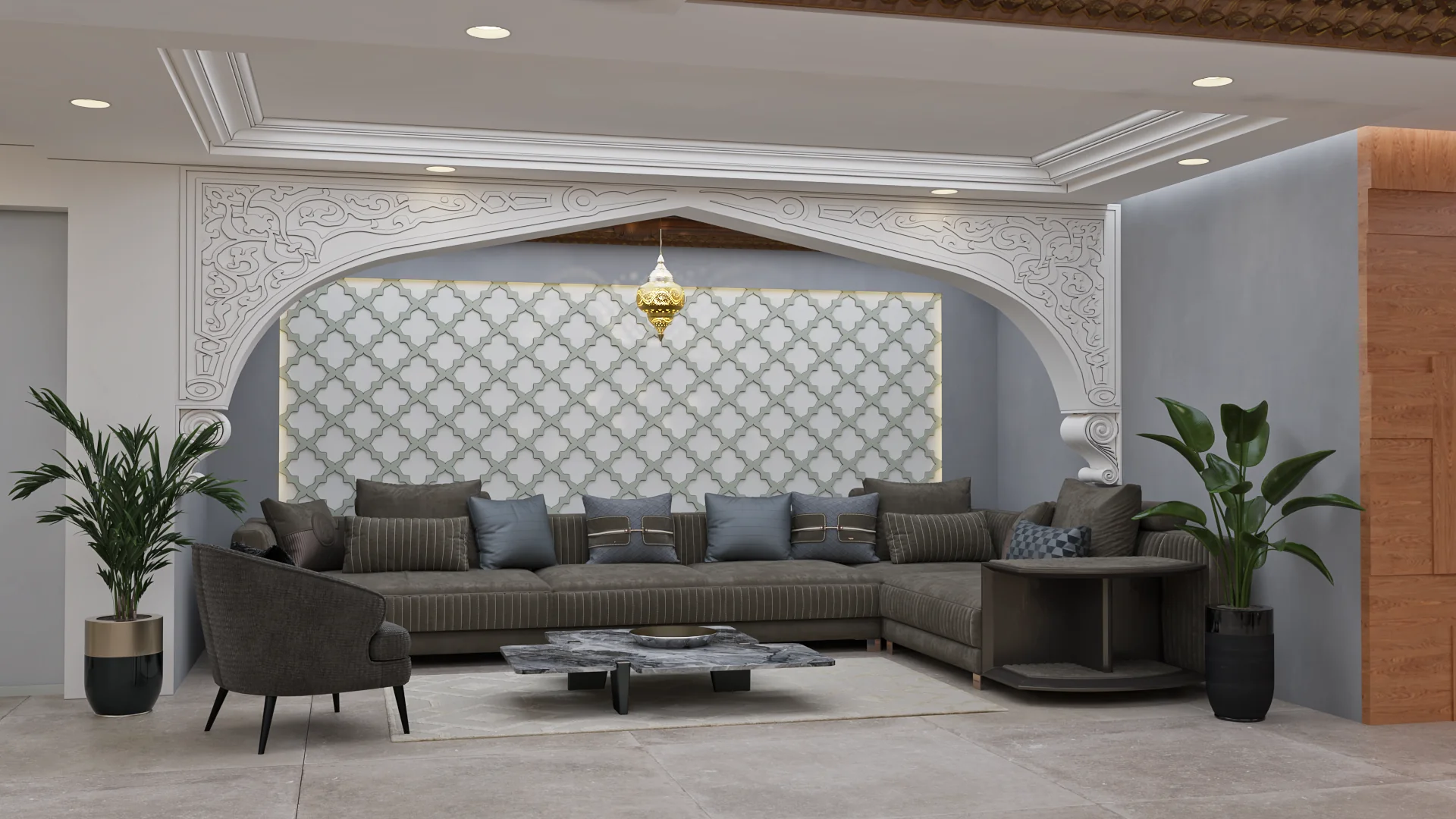 Vue 3 — Villa aux influences Marocaines