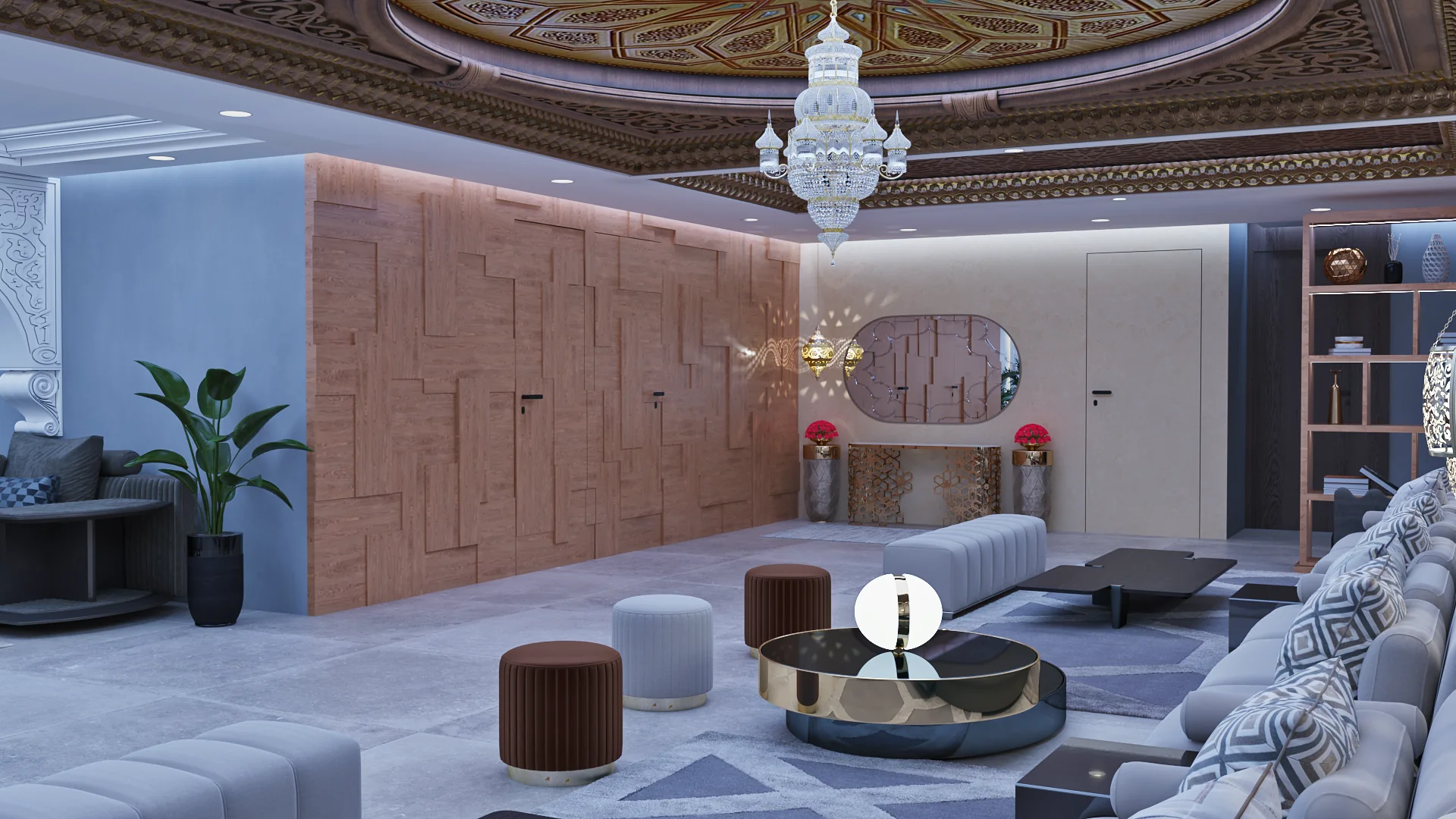 Vue 6 — Villa aux influences Marocaines
